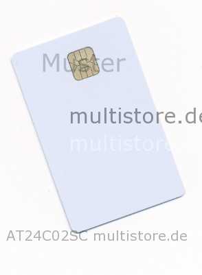 Chipkarten I2C Bus AT24C02SC